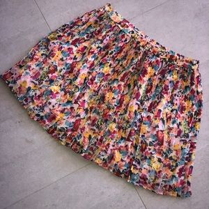 BCBG Floral Skirt